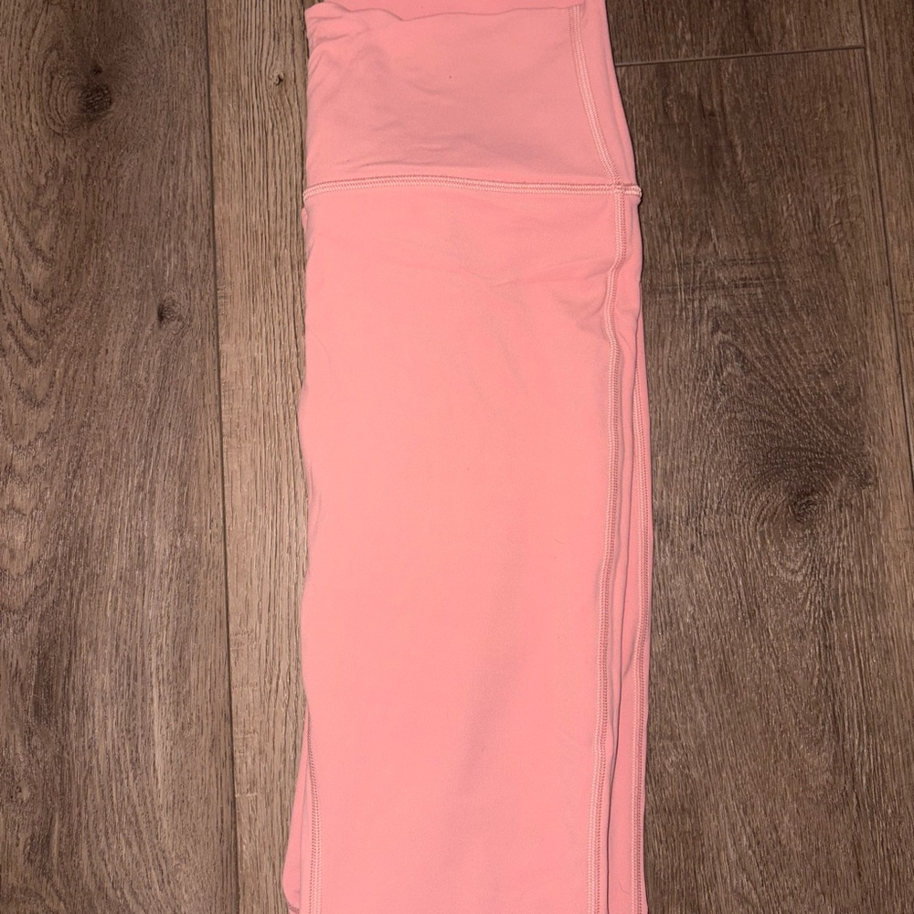 pink lulu leggings